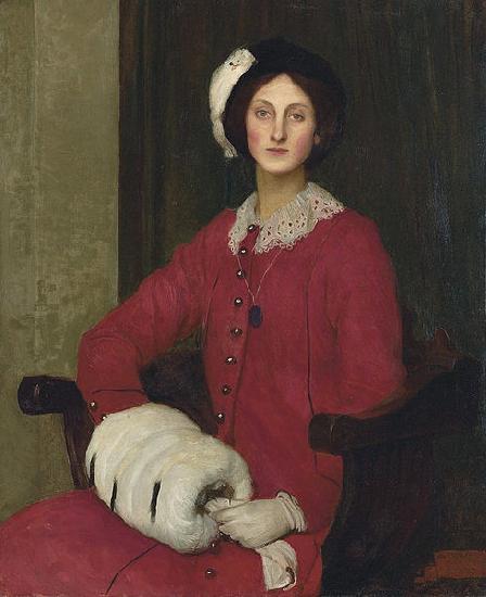 George Spencer Watson Portrait of Hilda Spencer Watson